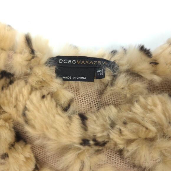 NEW BCBGMaxAzria Rabbit Fur Wool Poncho Sweater Old Money Quiet Luxury 90s Y2k - Picture 2 of 8